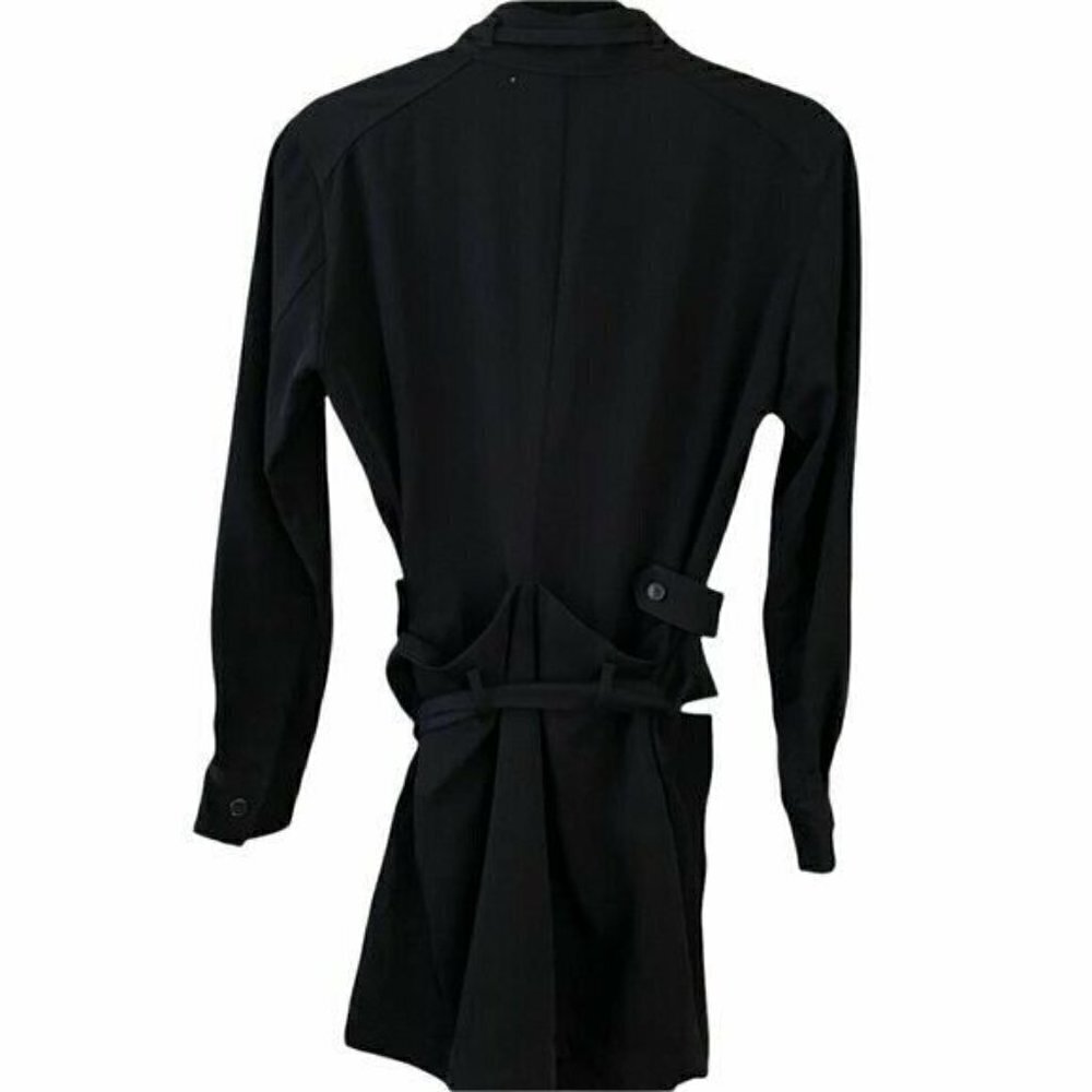 SALE NWT Zara Studio RARE Limited Edition Black Overlay Mini Dress Medium - Picture 9 of 13